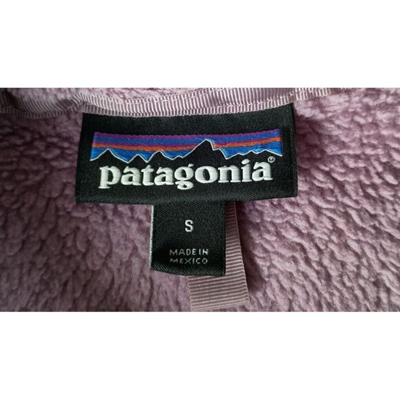 Patagonia Womens Re-Tool Snap-T Fleece Pullover Verbena Purple Small Lavender - Picture 5 of 8